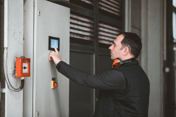 istock Engineer is Controlling the Work of Heating Plant 1167626107