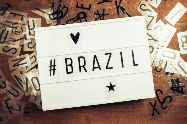 istock Brazil on Lightbox Sign 1167626153