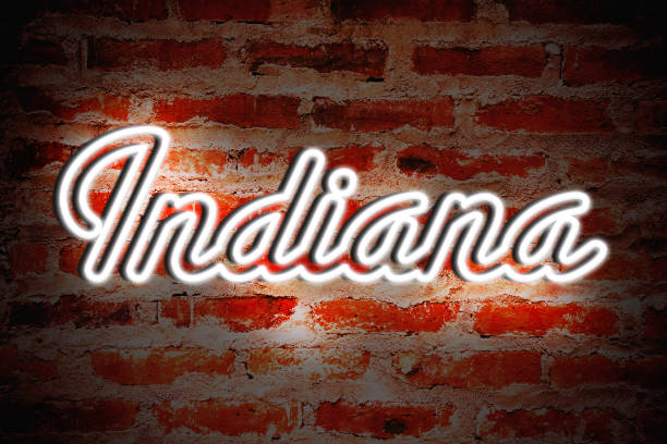 istock Indiana Neon Sign 1167626960