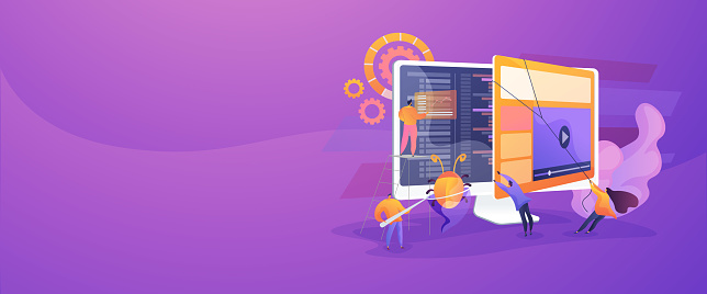 Software Testing Concept Banner Header Stock Illustration - Download ...