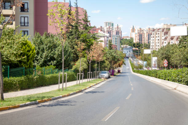 istock advertising board on asphalt road 1167638578