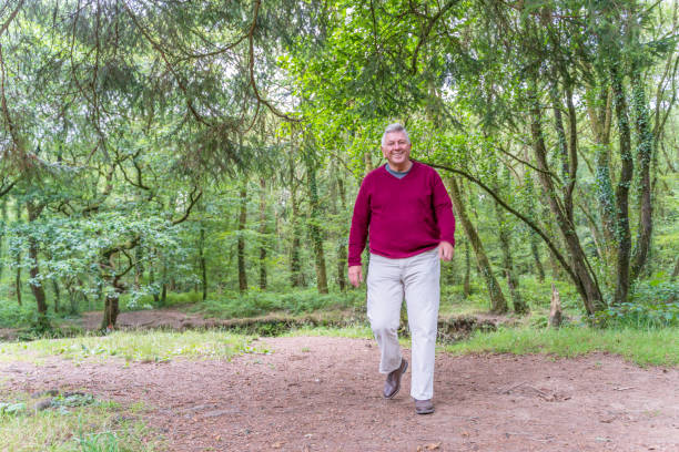 istock Senior Caucasian man in woodland 1167639268