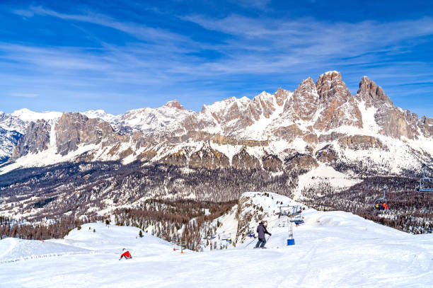 istock Winter landscape in Dolomites mountain range 1167639476