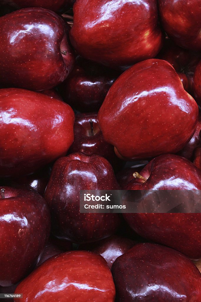 Mele rosse - Foto stock royalty-free di Alimentazione sana