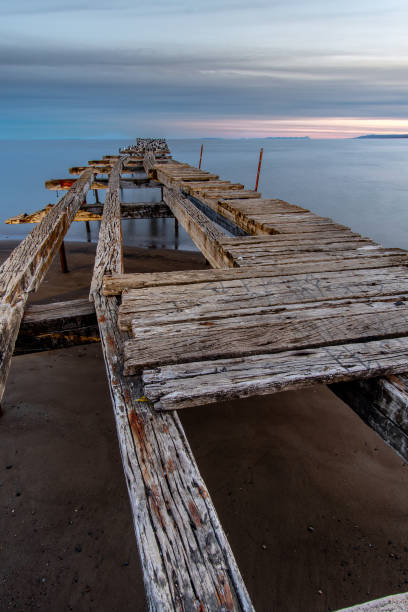 istock Loreto Pier Bridge at Punta Arenas, Chile 1167643673
