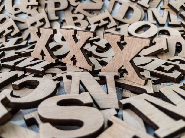 handmade plywood letters