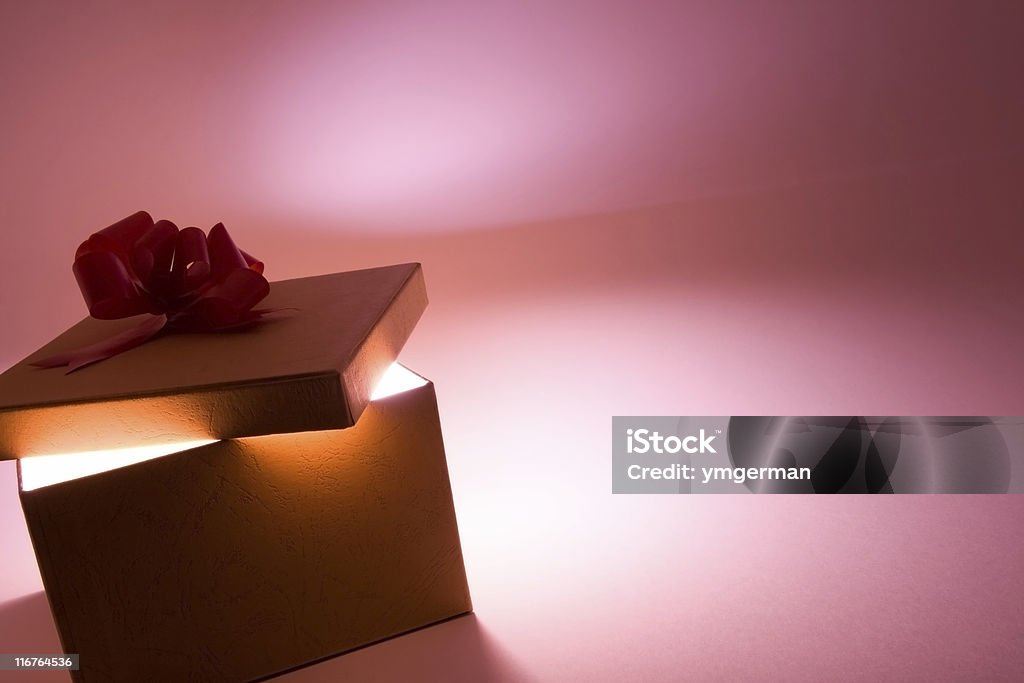 Boîte-cadeau avec espace pour texte - Photo de Boîte cadeau libre de droits