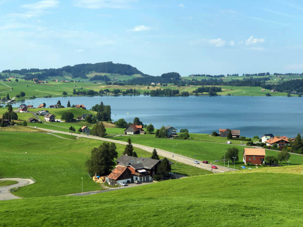 istock Artificial lake Sihlsee or Reservoir Sihlsee, Gross 1167646294