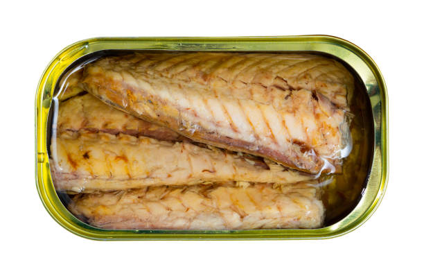 istock Close up of canned fish 1167648978