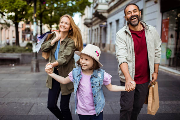 istock Family Shopping 1167652411