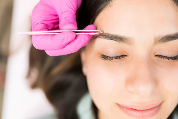 istock Pretty Woman With Eyes Closed During Treatment At Spa 1167658637