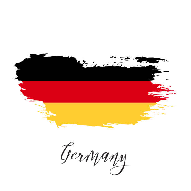 istock Germany vector watercolor national country flag icon 1167662690
