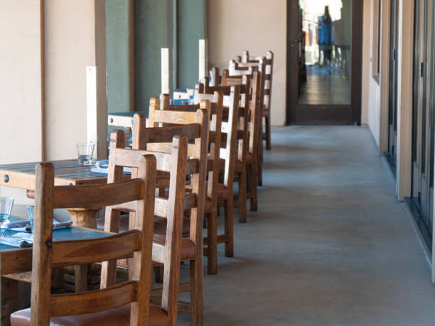 istock Outdoor Dining Area in Restaurant 1167668166
