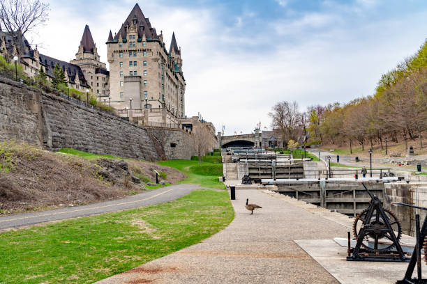 istock Ottawa River Pathway at Rideau Canal in Ottawa, Canada 1167672092
