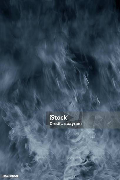 Sfondo Di Fumo - Fotografie stock e altre immagini di Astratto - Astratto, Colore nero, Composizione verticale