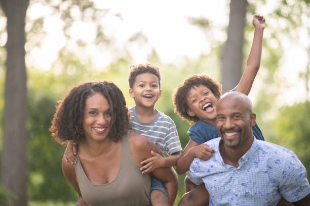 istock African American family outside 1167681186