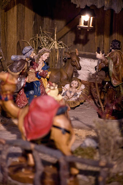 istock Nativity Scene with Holy Child 116769120