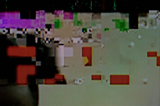 istock TV Signal Red Glitch 1167692297