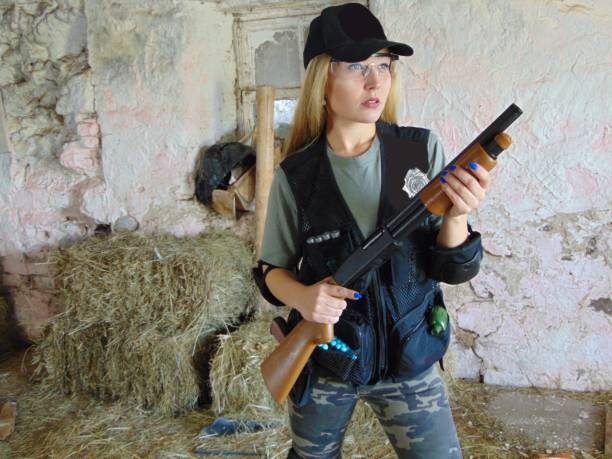 istock Female police officer 1167697965
