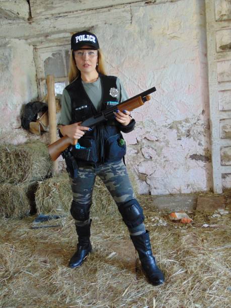 istock Female police officer 1167697967
