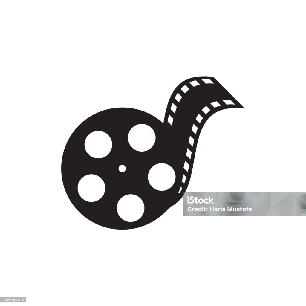 Simple Film Graphics Film Graphic Design Template Vector Isolated Illustration Stock ...