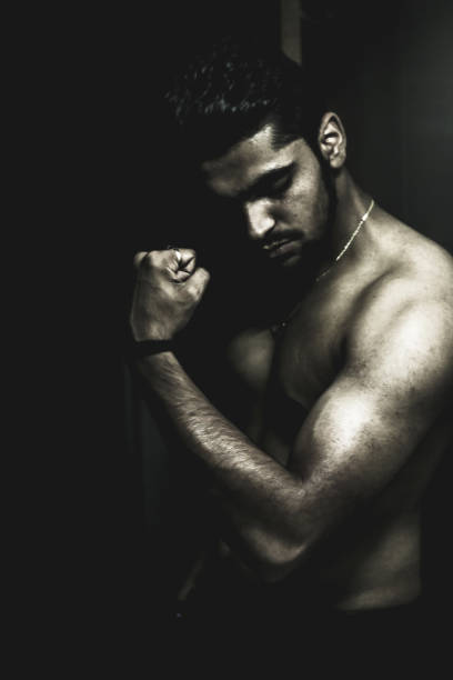istock Young adult gym guy 1167701731