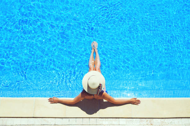 istock Woman in swimming pool. 1167704148