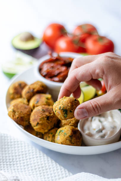 istock Healthy Vegan Falafel Bites in a bowl 1167705388