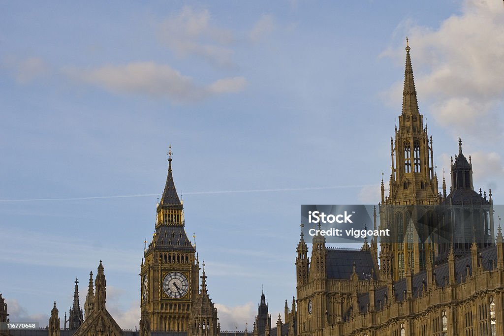Big Ben et les chambres du Parlement - Photo de Angleterre libre de droits