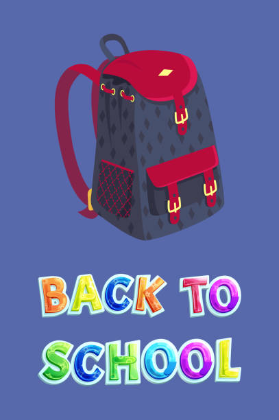 istock Back to School Bag for Schoolchildren Promo Poster 1167708622