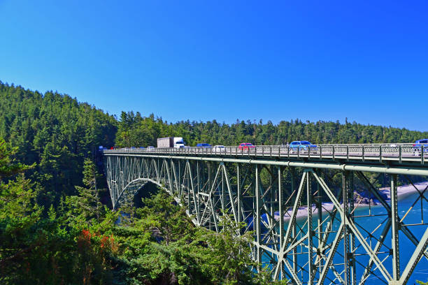 istock Deception Pass Bridge near Whidbey Island, Washington 1167709814