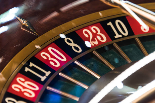 istock Roulette wheel in a dark casino 1167710926