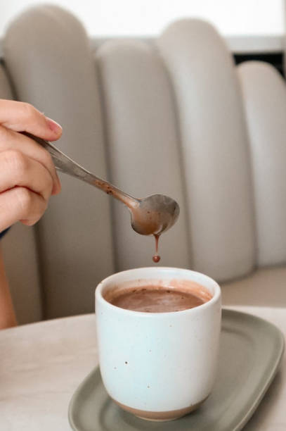 istock A drop of  hot chocolate drink 1167711981