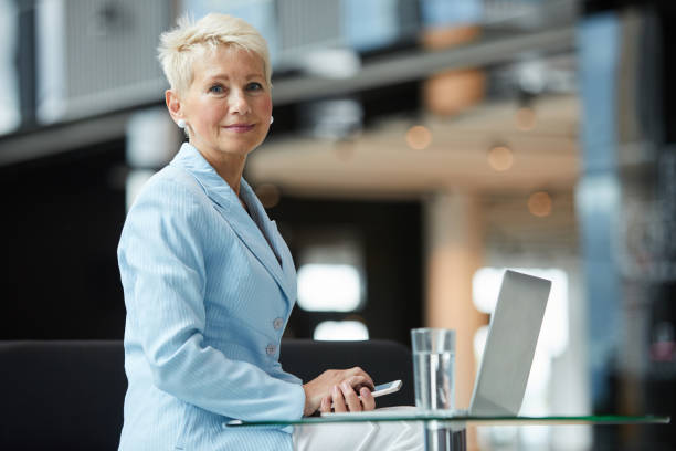 istock Mature businesswoman at work 1167718526