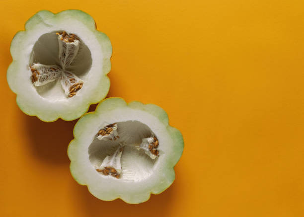 istock juicy, ripe melon on a yellow background 1167722927