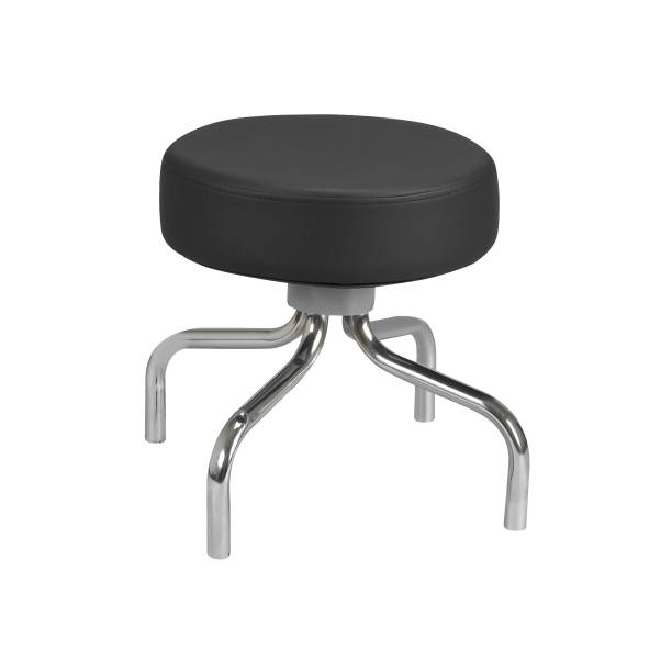 istock old dark wooden stool on white back 1167723718