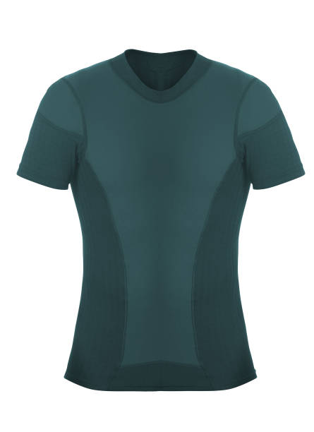 istock Green t-shirt isolated on white background 1167724406