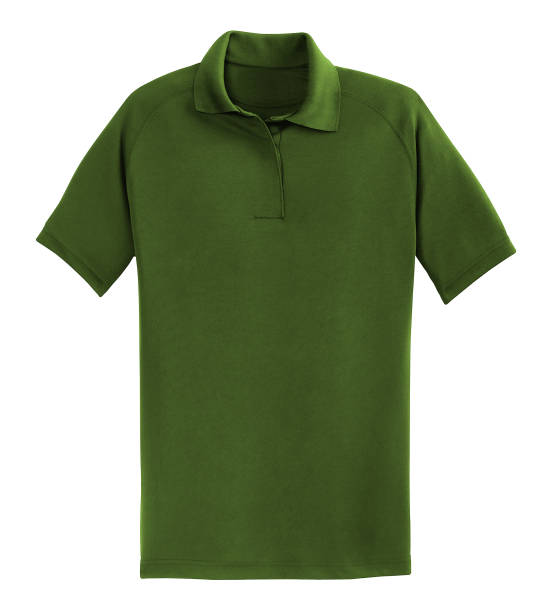 istock Green T-shirt isolated on white background 1167724419