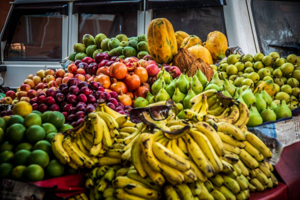 Indian fruit in Pink City in jaipur