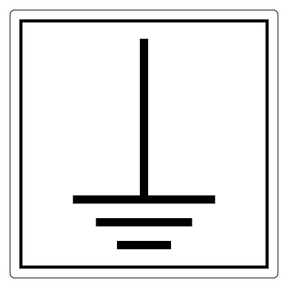 Earth Small Sign Earth Symbol Sign Vector Illustration Isolate On White Background Label ...
