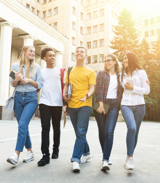 Free time of students, bachelor's campus life rhythm