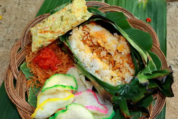 Photo of Nasi Bakar : this kind of food is so familiar in Asia, mostly in Indonesia.