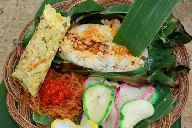 Photo of Nasi Bakar : this kind of food is so familiar in Asia, mostly in Indonesia.