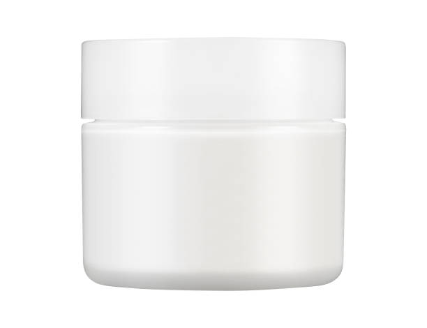 istock White Matte Glass Doublewall Jar With Plastic Lid 1167736668