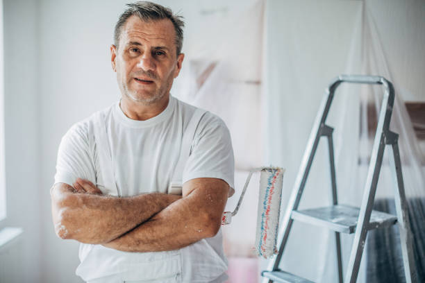 istock Portrait Of Happy Painter 1167738565