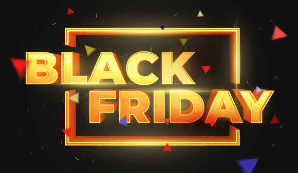istock Black Friday 3D text. Sale banner template design. Beautiful discount and promotion banner. 1167739448