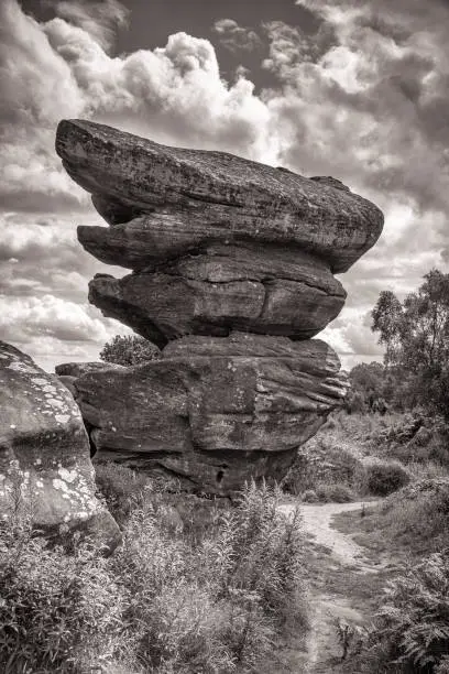 Photo of Weathered Rocks at Brimham in the Yorkshire Dales National park