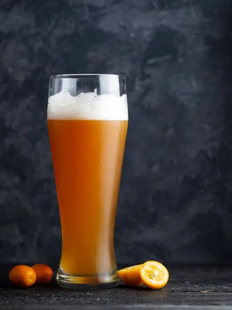 Photo of Craft beer is a sour pale ale with a kumquat citrus