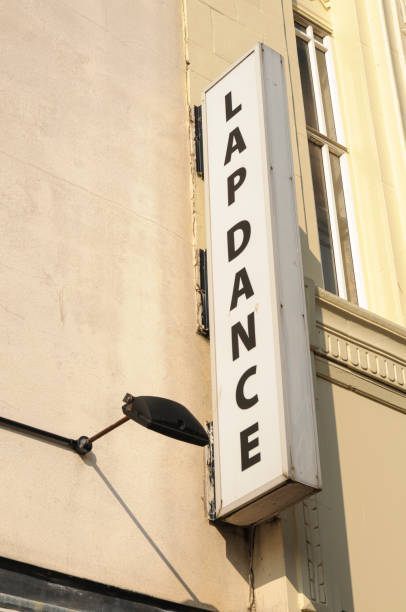 istock Sign outside a lap dancing club 1167751700