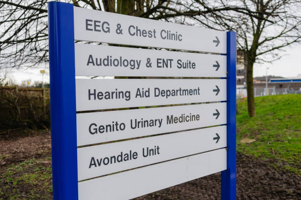 istock Signs at a hospital for various departments 1167752965
